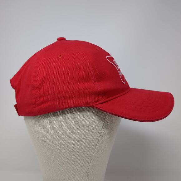 Miller High Life Strapback Baseball Cap Red One Size Adjustable Embroidered ACME - Picture 5 of 10